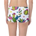 Cactus Seamless Pattern Background Polka Wave Rainbow Boyleg Bikini Bottoms View2