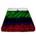 Cells Rainbow Fitted Sheet (Queen Size) View1