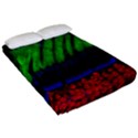 Cells Rainbow Fitted Sheet (Queen Size) View2