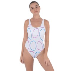 Circles Featured Pink Blue Bring Sexy Back Swimsuit