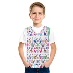 Birds Fish Flowers Floral Star Blue White Sexy Animals Beauty Rainbow Pink Purple Blue Green Orange Kids  Sportswear by Mariart