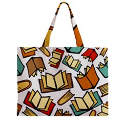 Friends Library Lobby Book Sale Zipper Mini Tote Bag