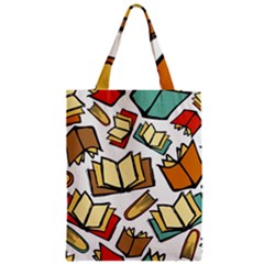 Friends Library Lobby Book Sale Zipper Classic Tote Bag by Mariart