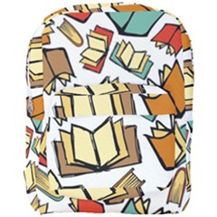 Friends Library Lobby Book Sale Full Print Backpack by Mariart