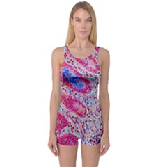 Histology Inc Histo Logistics Incorporated Alcian Blue One Piece Boyleg Swimsuit