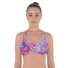 Histology Inc Histo Logistics Incorporated Alcian Blue Cross Back Sports Bra by Mariart