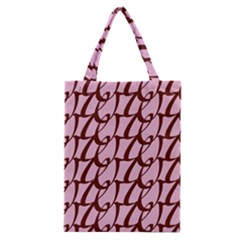 Letter Font Zapfino Appear Classic Tote Bag