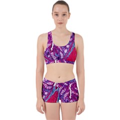 Histology Inc Histo Logistics Incorporated Masson s Trichrome Three Colour Staining Work It Out Sports Bra Set by Mariart