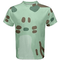 Lineless Background For Minty Wildlife Monster Men s Cotton Tee by Mariart