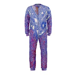 Histology Inc Histo Logistics Incorporated Human Liver Rhodanine Stain Copper Onepiece Jumpsuit (kids) by Mariart