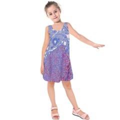 Histology Inc Histo Logistics Incorporated Human Liver Rhodanine Stain Copper Kids  Sleeveless Dress by Mariart