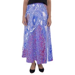 Histology Inc Histo Logistics Incorporated Human Liver Rhodanine Stain Copper Flared Maxi Skirt by Mariart