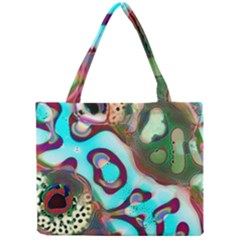 Multiscale Turing Pattern Recursive Coupled Stone Rainbow Mini Tote Bag by Mariart