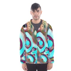 Multiscale Turing Pattern Recursive Coupled Stone Rainbow Hooded Wind Breaker (men) by Mariart