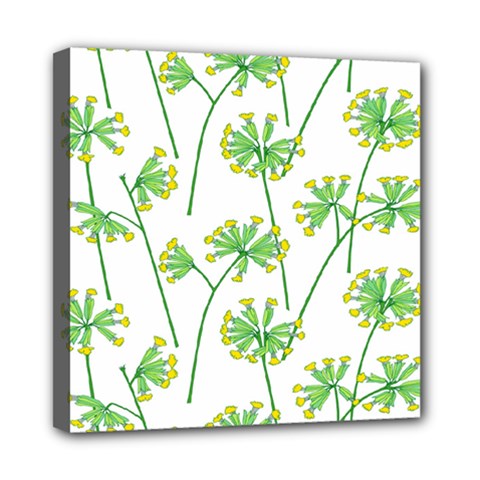 Marimekko Fabric Flower Floral Leaf Mini Canvas 8  X 8 