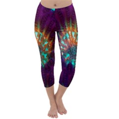 Live Green Brain Goniastrea Underwater Corals Consist Small Capri Winter Leggings  by Mariart