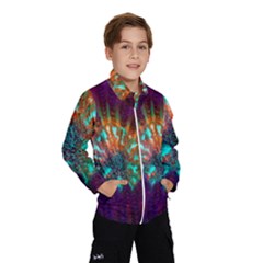 Live Green Brain Goniastrea Underwater Corals Consist Small Wind Breaker (kids) by Mariart