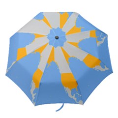 Map Transform World Folding Umbrellas by Mariart