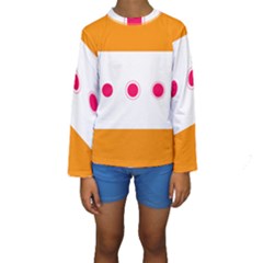 Patterns Types Drag Swipe Fling Activities Gestures Kids  Long Sleeve Swimwear