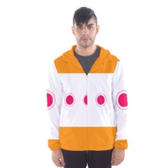 Patterns Types Drag Swipe Fling Activities Gestures Hooded Wind Breaker (men) by Mariart