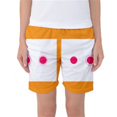 Patterns Types Drag Swipe Fling Activities Gestures Women s Basketball Shorts by Mariart