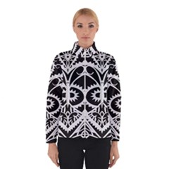 Paper Cut Butterflies Black White Winterwear