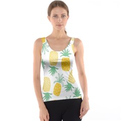 Pineapple Fruite Seamless Pattern Tank Top by Mariart