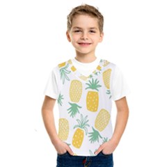 Pineapple Fruite Seamless Pattern Kids  Sportswear by Mariart