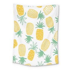 Pineapple Fruite Seamless Pattern Medium Tapestry by Mariart