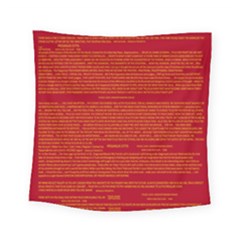 Mrtacpans Writing Grace Square Tapestry (small) by MRTACPANS