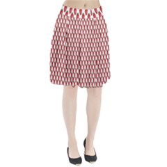 Strawberry Pattern Pleated Skirt by ShiroSan