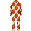 Seamless Background Orange Emotions Illustration Face Smile  Mask Fruits Hooded Jumpsuit (Men)  View2