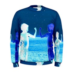 Space Boys  Men s Sweatshirt by Valentinaart