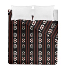 Folklore Pattern Duvet Cover Double Side (full/ Double Size) by Valentinaart