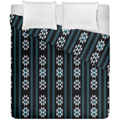 Folklore Pattern Duvet Cover Double Side (california King Size)