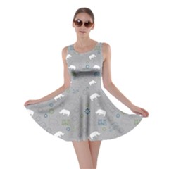 Shave Our Rhinos Animals Monster Skater Dress by Mariart