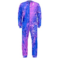 The Luxol Fast Blue Myelin Stain Onepiece Jumpsuit (men)  by Mariart