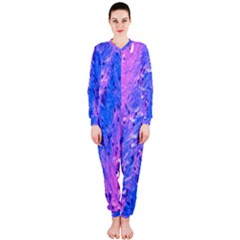 The Luxol Fast Blue Myelin Stain Onepiece Jumpsuit (ladies)  by Mariart