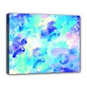 Transparent Colorful Rainbow Blue Paint Sky Canvas 14  x 11  View1