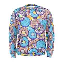 Donuts Pattern Men s Sweatshirt by ValentinaDesign