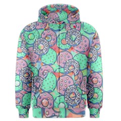 Donuts Pattern Men s Zipper Hoodie by ValentinaDesign