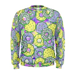 Donuts Pattern Men s Sweatshirt by ValentinaDesign