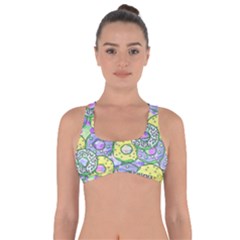 Donuts Pattern Got No Strings Sports Bra