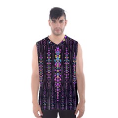 Rainbow Asteroid Pearls In The Wonderful Atmosphere Men s Basketball Tank Top by pepitasart