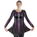 Rainbow Asteroid Pearls In The Wonderful Atmosphere Long Sleeve Tunic  View1