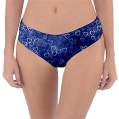 Heart Pattern Reversible Classic Bikini Bottoms