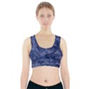 Heart pattern Sports Bra With Pocket View1