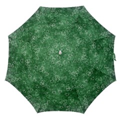 Heart Pattern Straight Umbrellas by ValentinaDesign