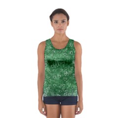 Heart Pattern Sport Tank Top  by ValentinaDesign