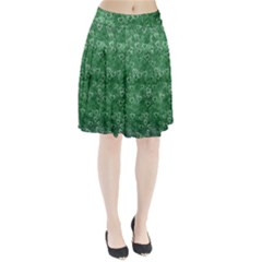 Heart Pattern Pleated Skirt